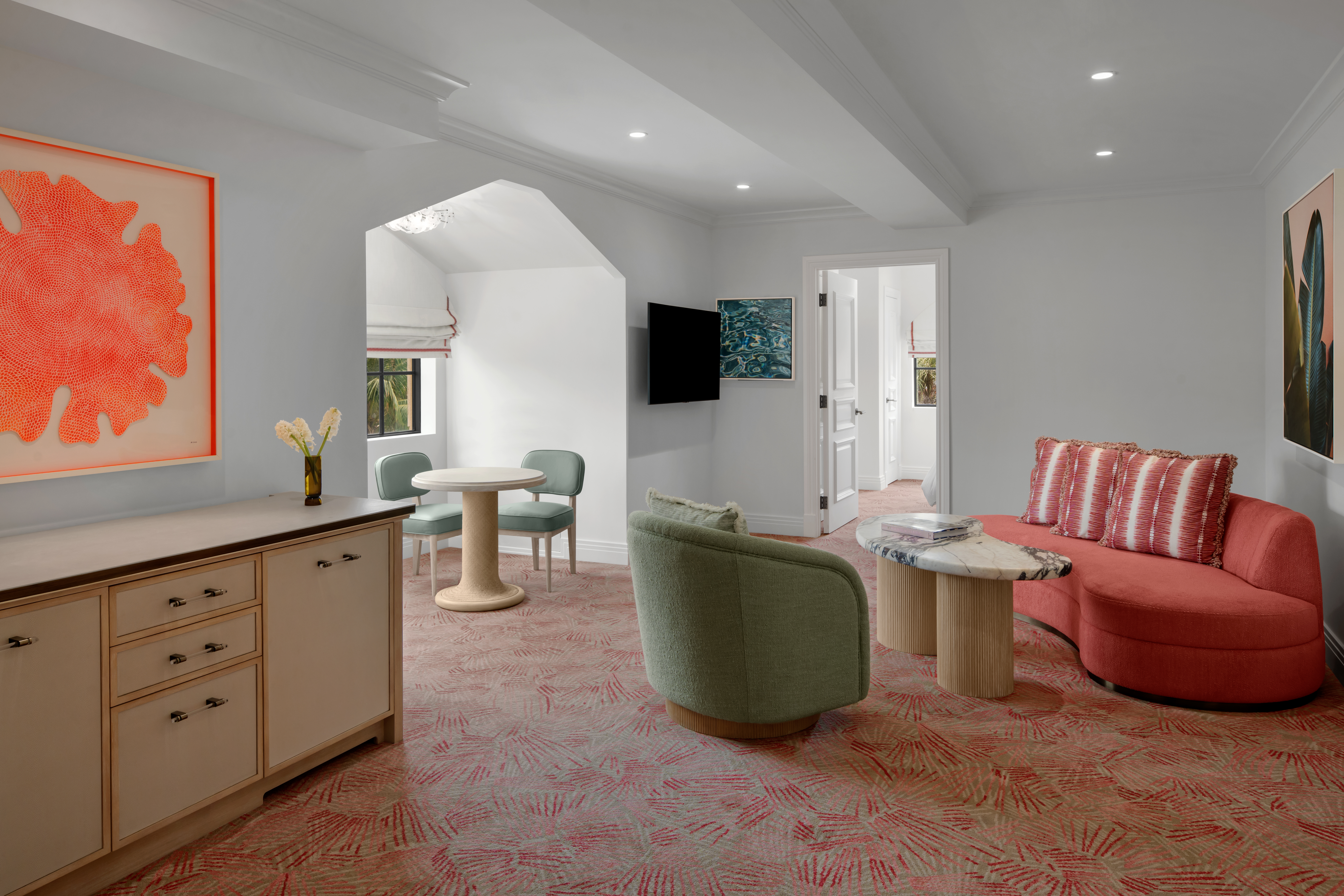 Junior Suite Living Room - Palm House