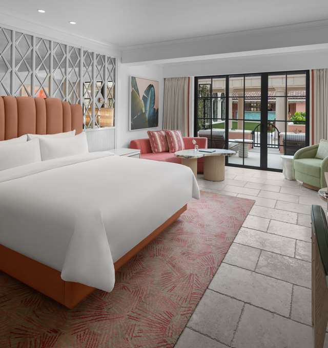 Premier King Bedroom + Living Room