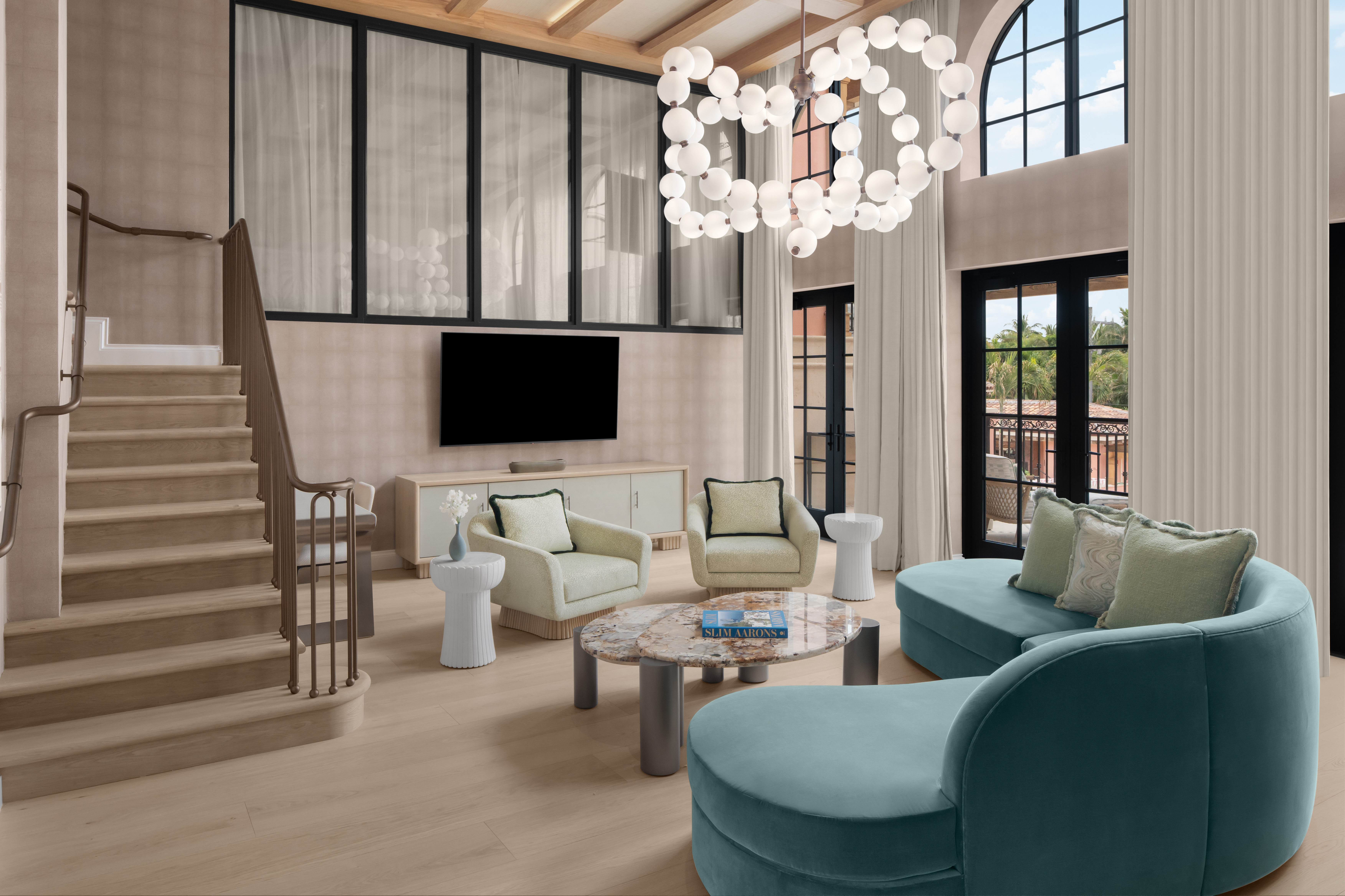 Presidential Living Room - Palm House